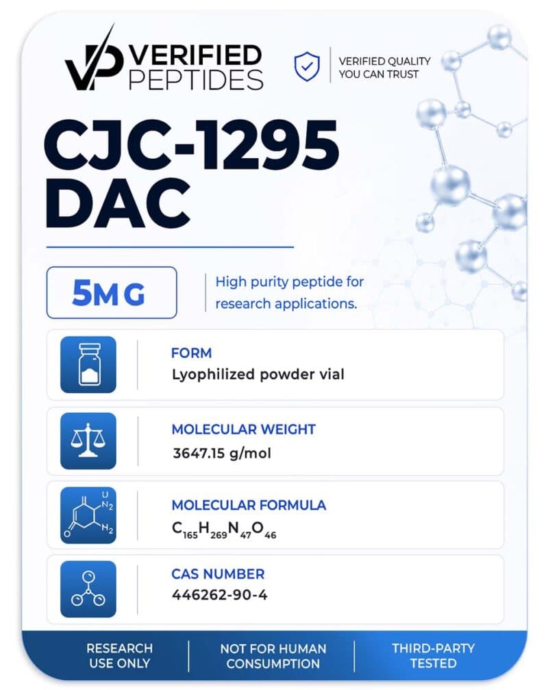 CJC-1295 DAC Peptide (5MG)