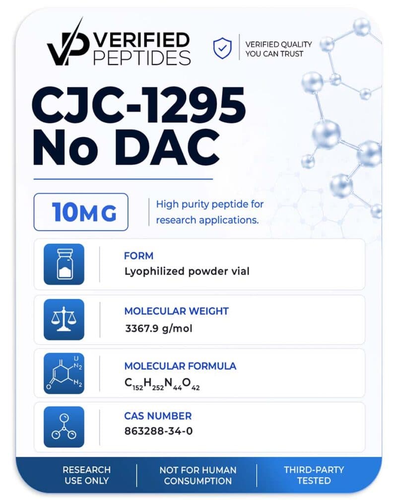 CJC-1295 No DAC Peptide (10MG)
