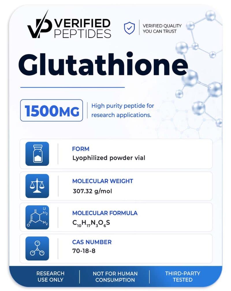 Glutathione Peptide (1500MG)