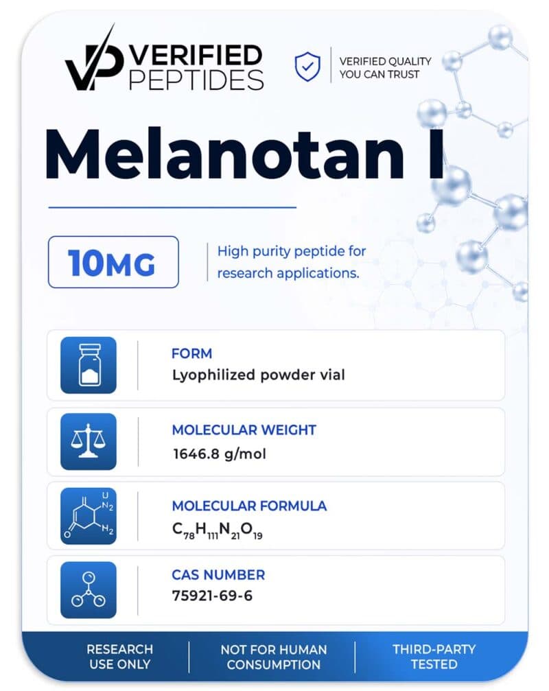 MT I Peptide (10MG)