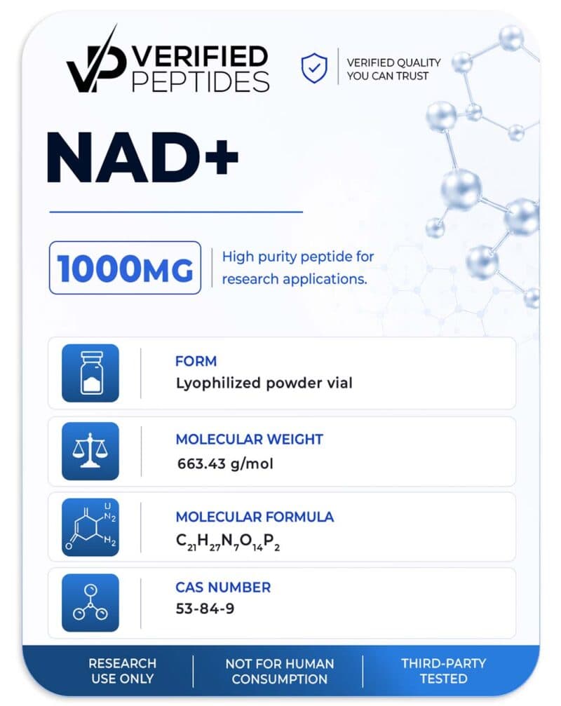 NAD+ Peptide (1000MG)