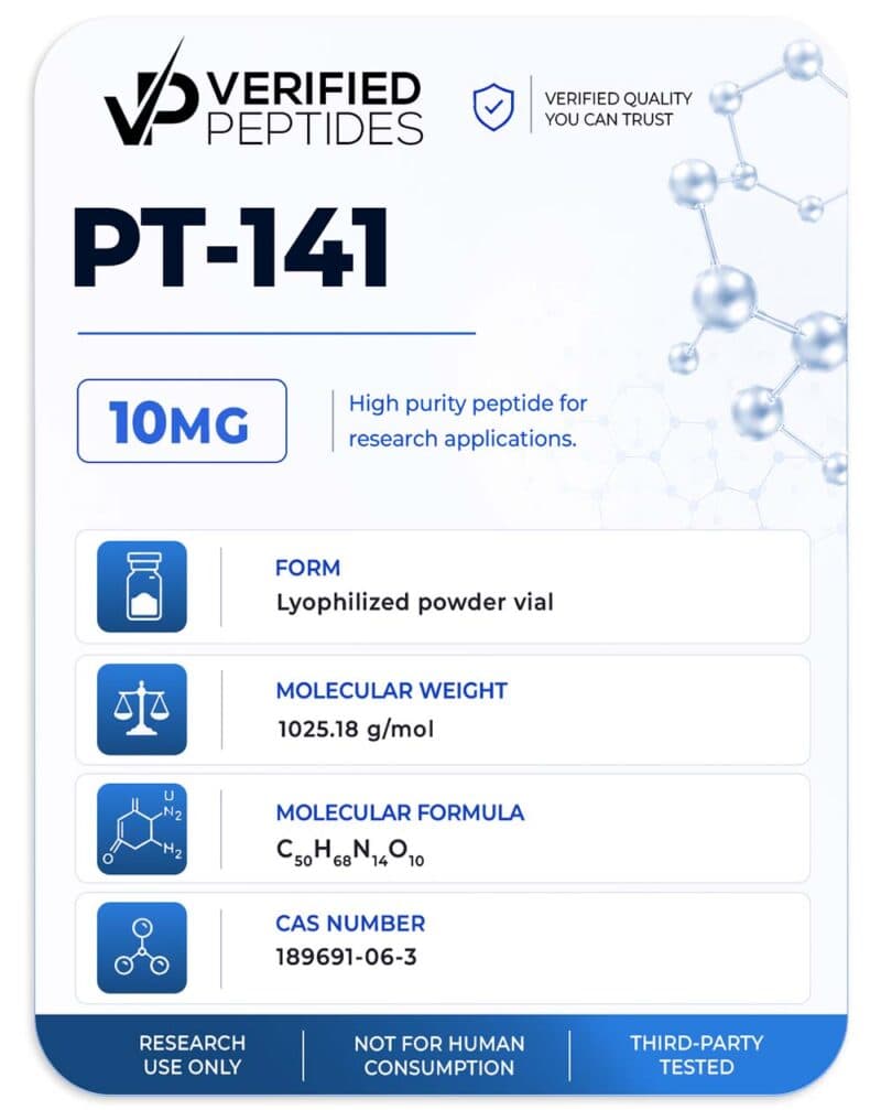 PT-141 Peptide (10MG)