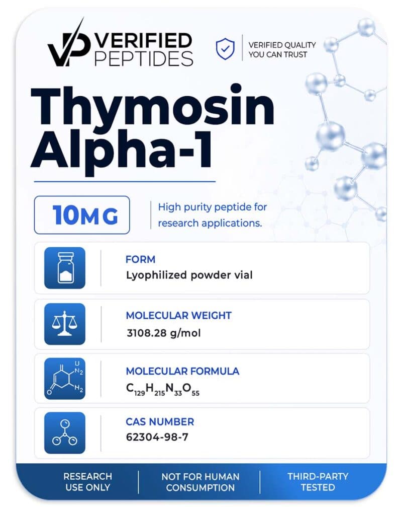 Thymosin Alpha-1 Peptide (10MG)